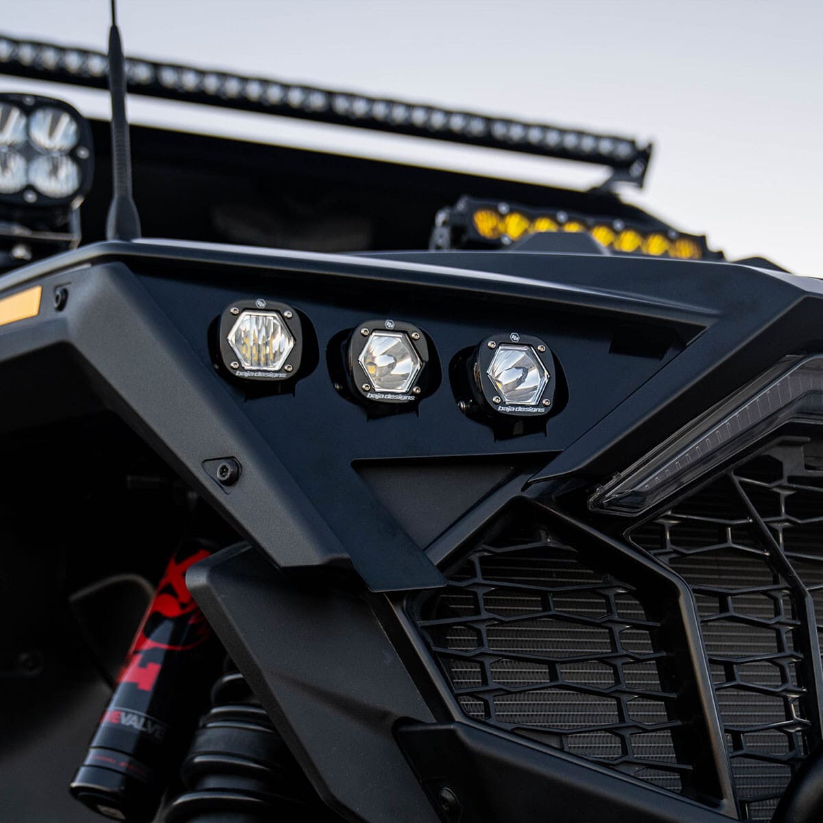 Baja Designs Polaris RZR Pro/Turbo R S1 Triple LED Headlight Kit