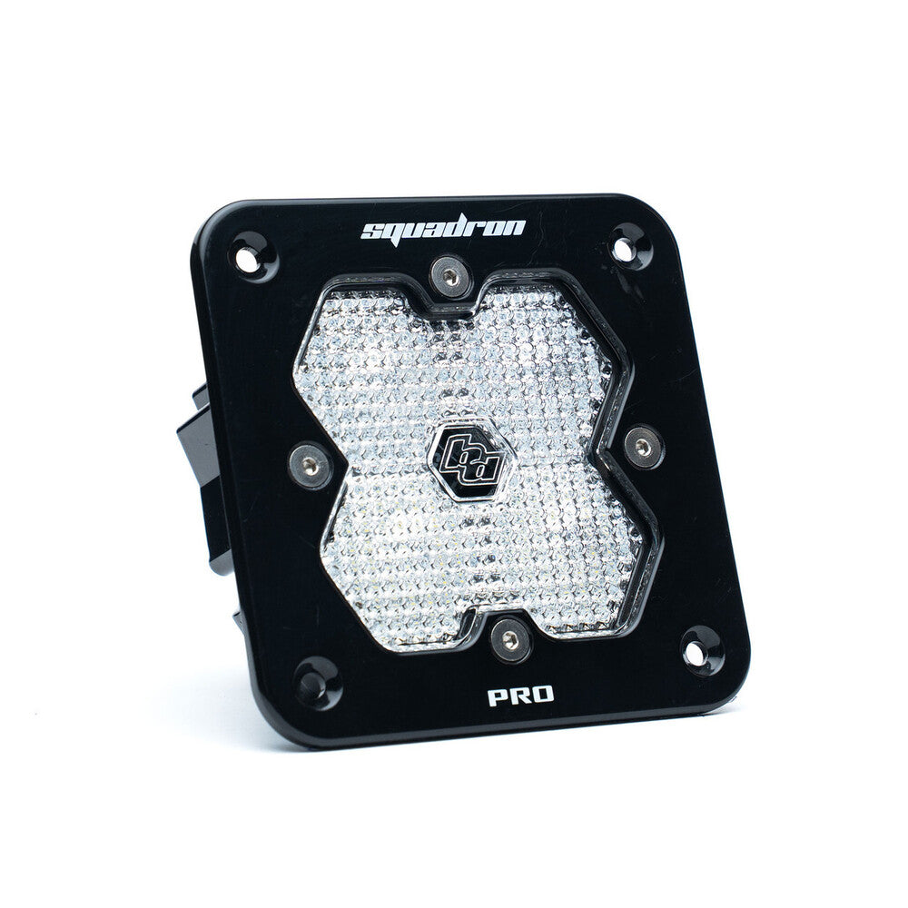 Baja Designs Squadron 2.0 Pro Black Flush Mount Auxiliary LED Pod Light - Universal