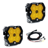 Baja Designs Squadron 2.0 Pro Black Universal Auxiliary LED Pod Light - Pair