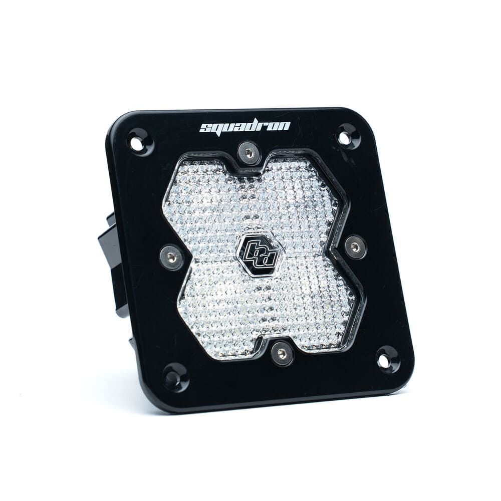 Baja Designs Squadron 2.0 Sport Black Flush Mount Auxiliary LED Pod Light - Universal