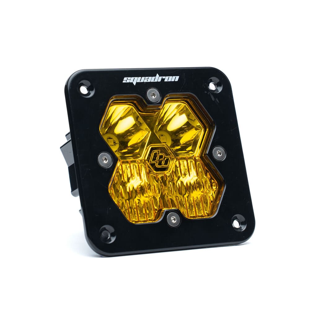Baja Designs Squadron 2.0 Sport Black Flush Mount Auxiliary LED Pod Light - Universal