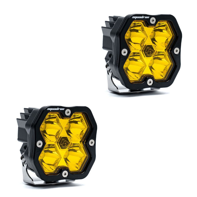 Baja Designs Squadron 2.0 Sport Black LED Auxiliary Universal Pod Light - Pair