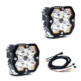 Baja Designs Squadron 2.0 Sport Black LED Auxiliary Universal Pod Light - Pair
