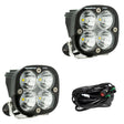 Baja Designs Squadron Pro Black LED Auxiliary Light Pod Pair - Universal