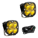 Baja Designs Squadron Pro Black LED Auxiliary Light Pod Pair - Universal