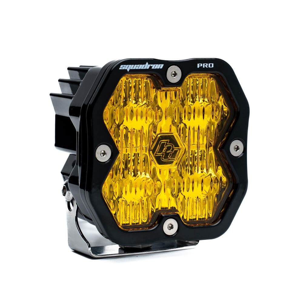 Baja Designs Squadron-R 2.0 Pro Black Universal Auxiliary LED Pod Light - Pair