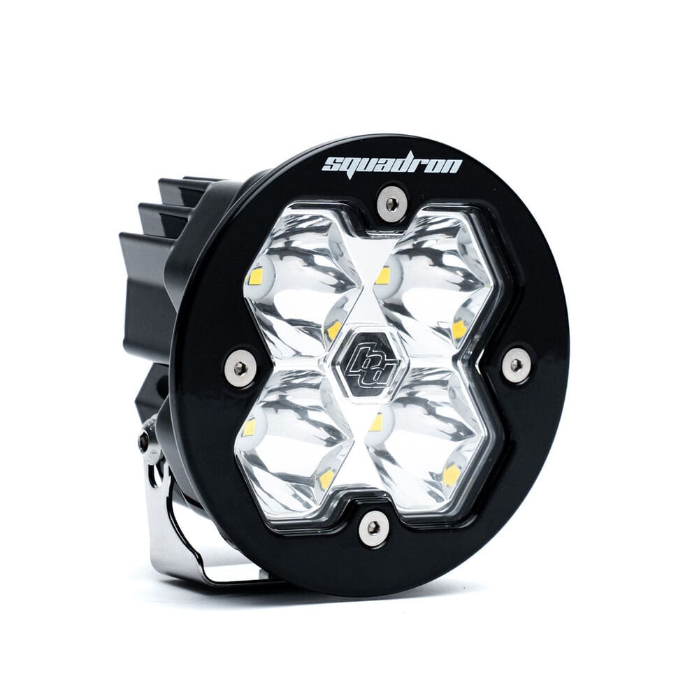 Baja Designs Squadron-R 2.0 Sport Black Auxiliary LED Pod Light - Universal