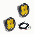 Baja Designs Squadron-R 2.0 Sport Black Auxiliary Universal LED Pod Light - Pair