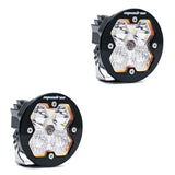 Baja Designs Squadron-R 2.0 Sport Black Auxiliary Universal LED Pod Light - Pair