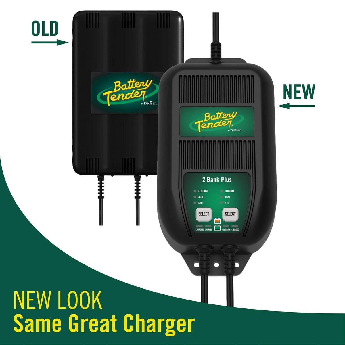 Battery Tender 1.25 AMP 12V 2-Bank Battery Charger
