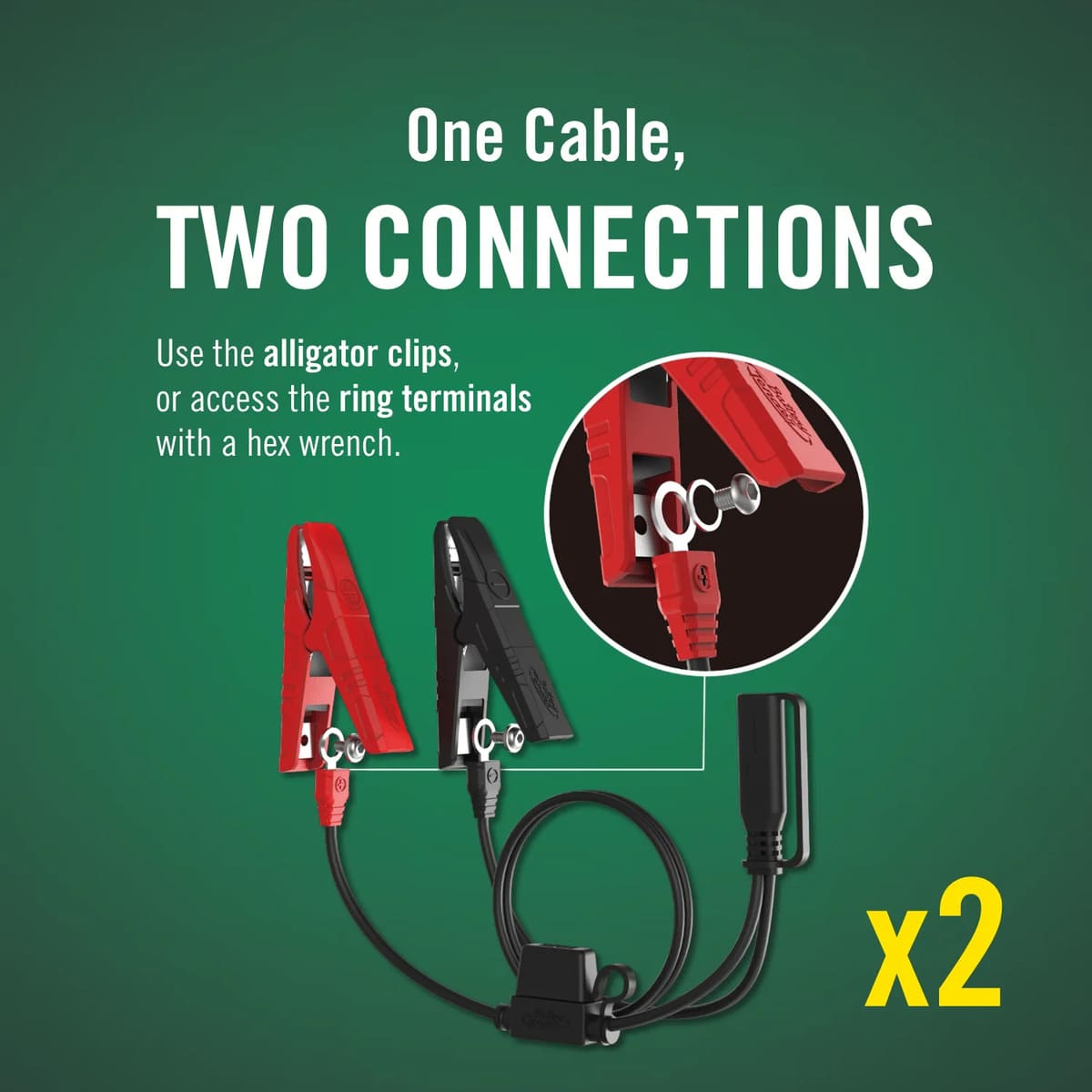 Battery Tender 1.25 AMP 12V 2-Bank Battery Charger