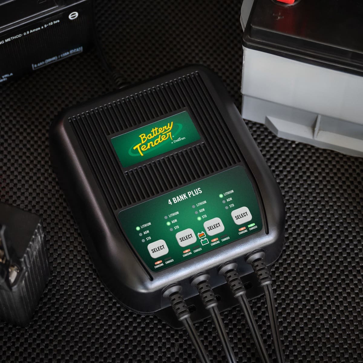 Battery Tender 1.25 AMP 12V 4-Bank Battery Charger