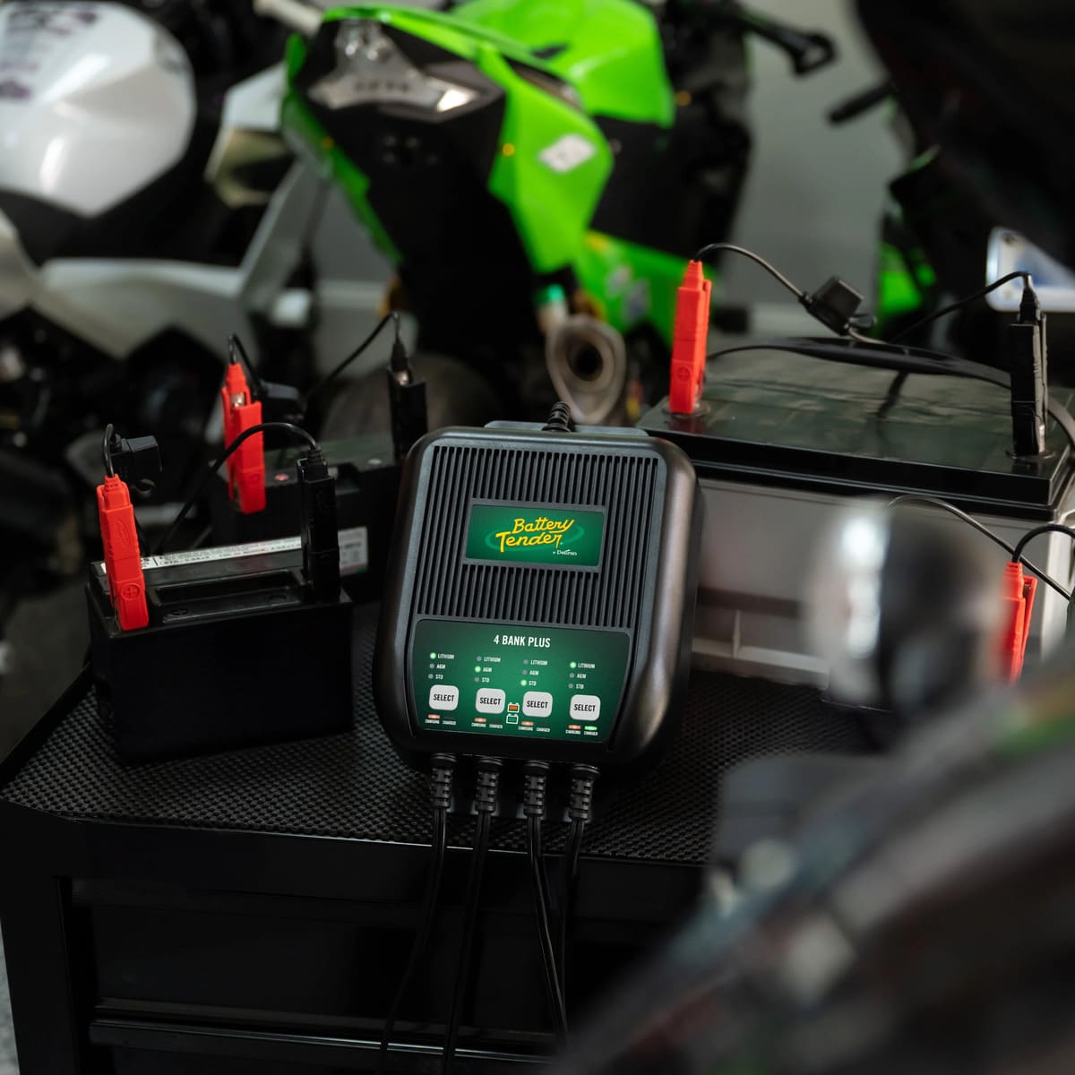 Battery Tender 1.25 AMP 12V 4-Bank Battery Charger