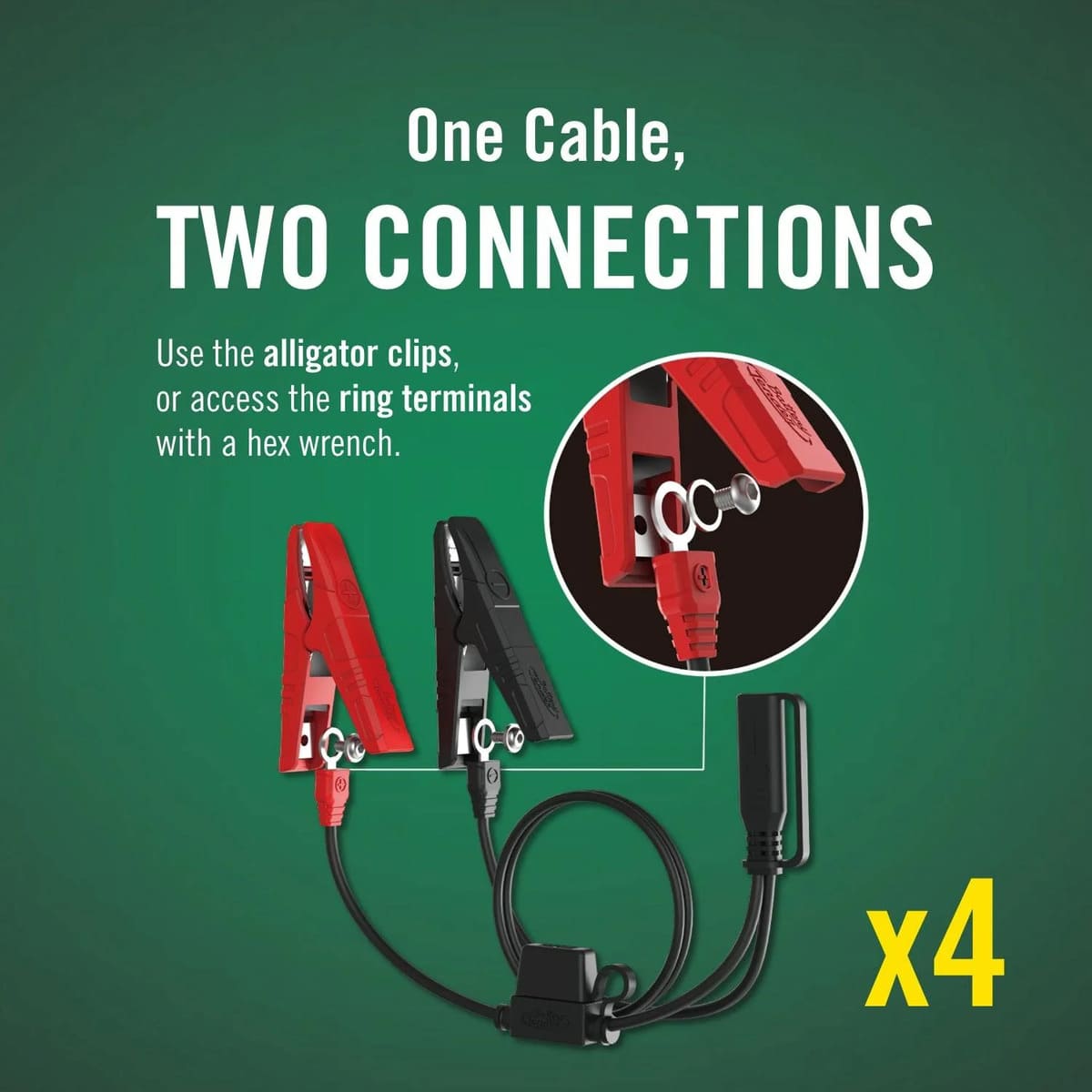 Battery Tender 1.25 AMP 12V 4-Bank Battery Charger