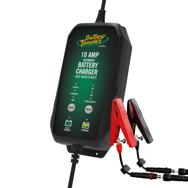 Battery Tender 10 Amp / 2 Amp Power Tender Selectable Battery Charger