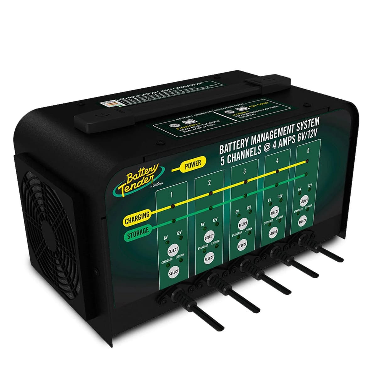 Battery Tender 4 AMP 12V/6V 5 Bank Selectable Battery Charger