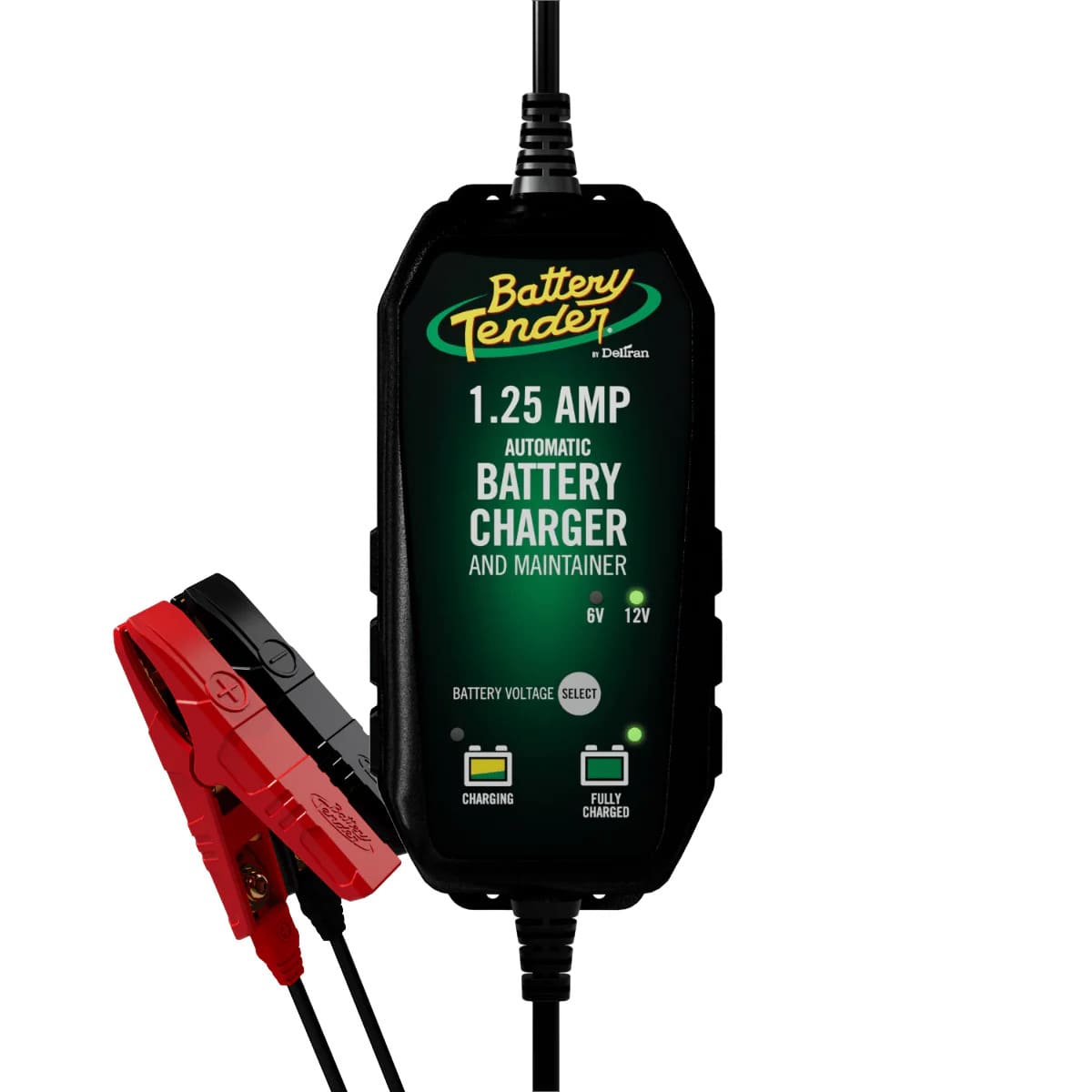 Battery Tender Plus 1.25 AMP Selectable 12V/6V Battery Charger & Maintainer