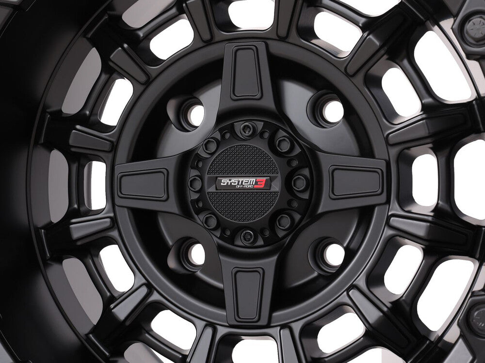 System 3 SB-10 Beadlock Wheel - Matte Black