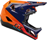 Fly Racing Rayce Helmet - Navy/Orange/Red