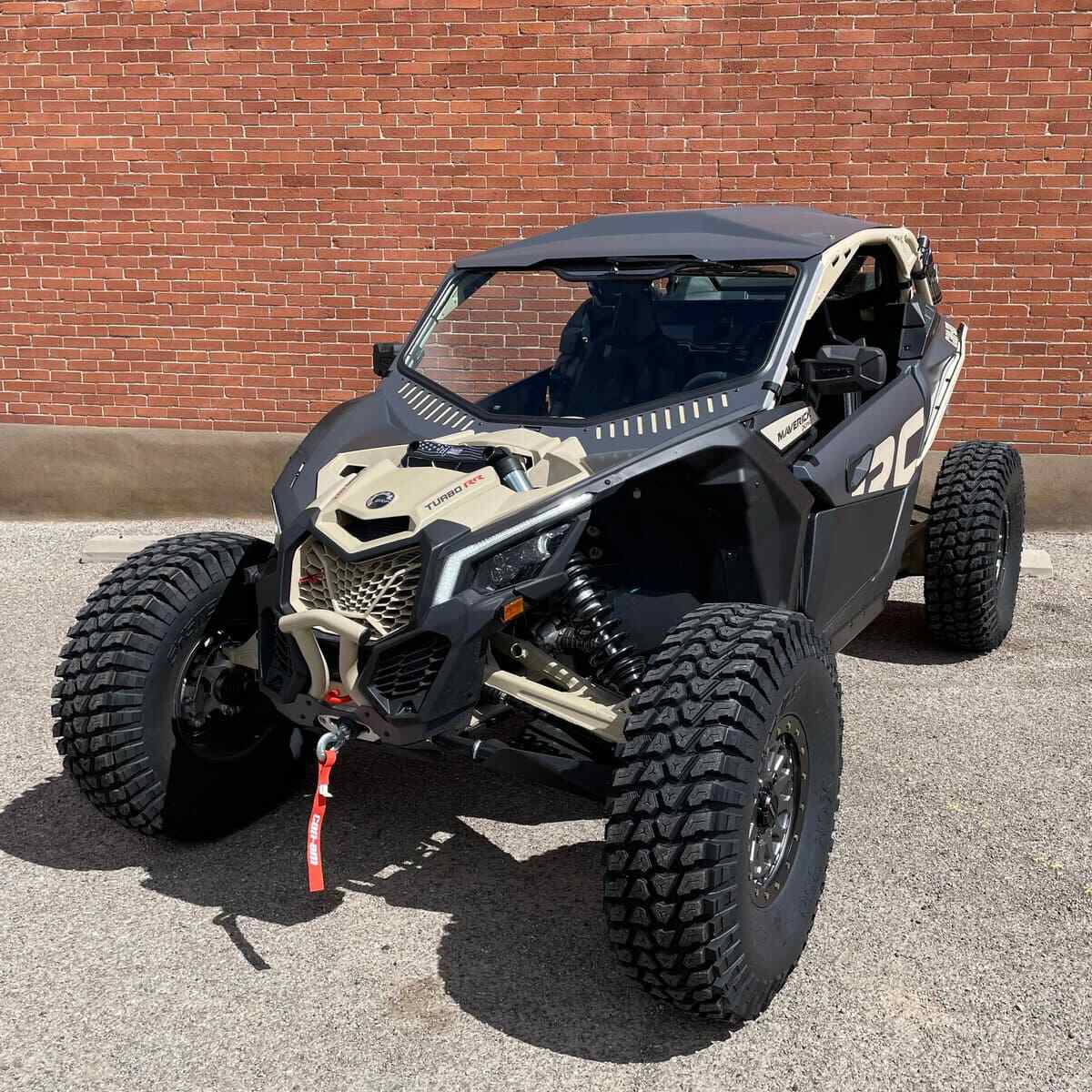 Bent Metal '17-'26 Can-Am Maverick X3 2.0 Vented Glass Windshield