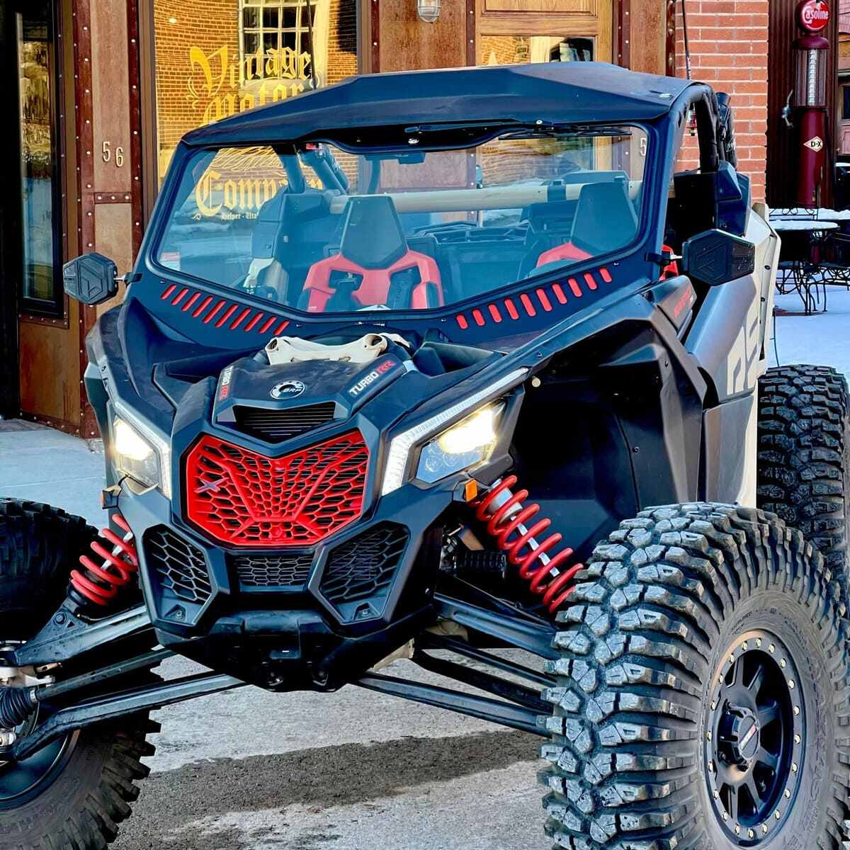 Bent Metal '17-'26 Can-Am Maverick X3 2.0 Vented Glass Windshield
