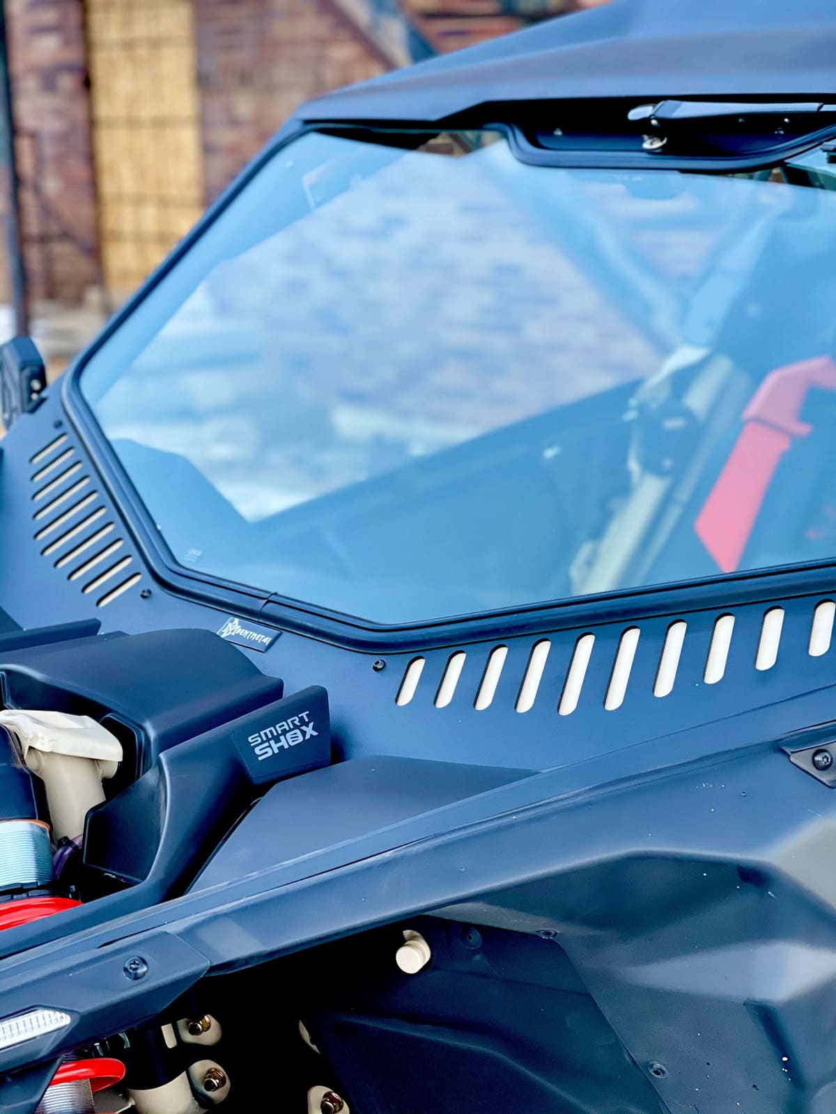 Bent Metal '17-'26 Can-Am Maverick X3 2.0 Vented Glass Windshield