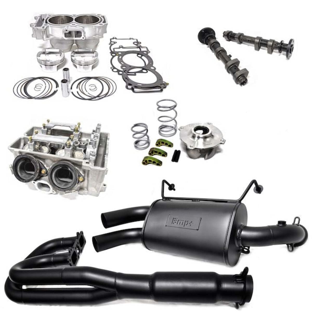 Bikeman Performance '14+ Polaris RZR XP 1000 1065cc Big Bore Complete Kit