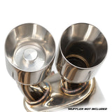 Bikeman Performance RZR Pro R 2.5" Side Exit Exhaust Quiet Cap