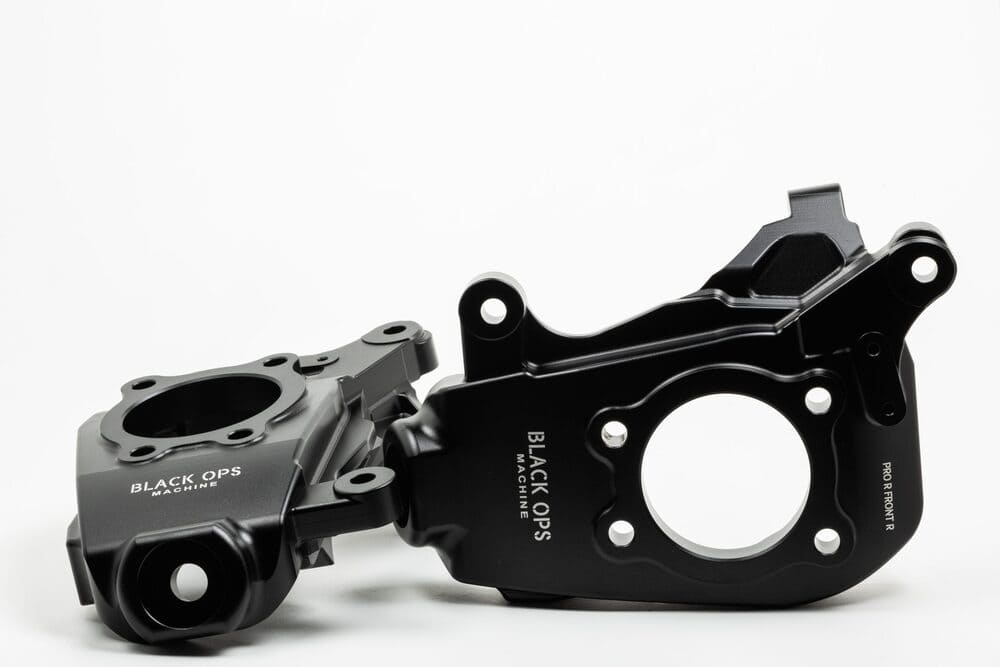 Black Ops Machine '22+ Polaris RZR Pro R/ Turbo R Billet Knuckles Full Set