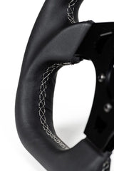 Black Ops Machine D-shaped Leather Steering Wheel