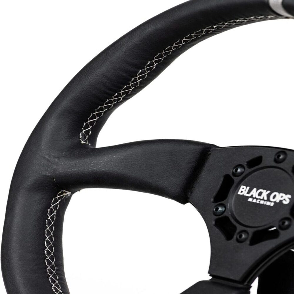 Black Ops Machine Leather Deep Steering Wheel