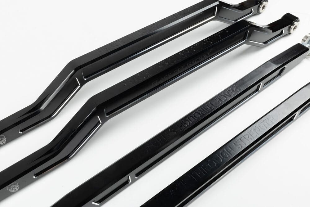 Black Ops Machine Polaris RZR Pro XP Billet Radius Rods