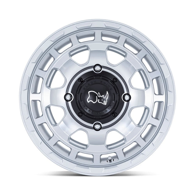 Black Rhino Chamber UTV Wheel - Hyper Silver With Machined Face