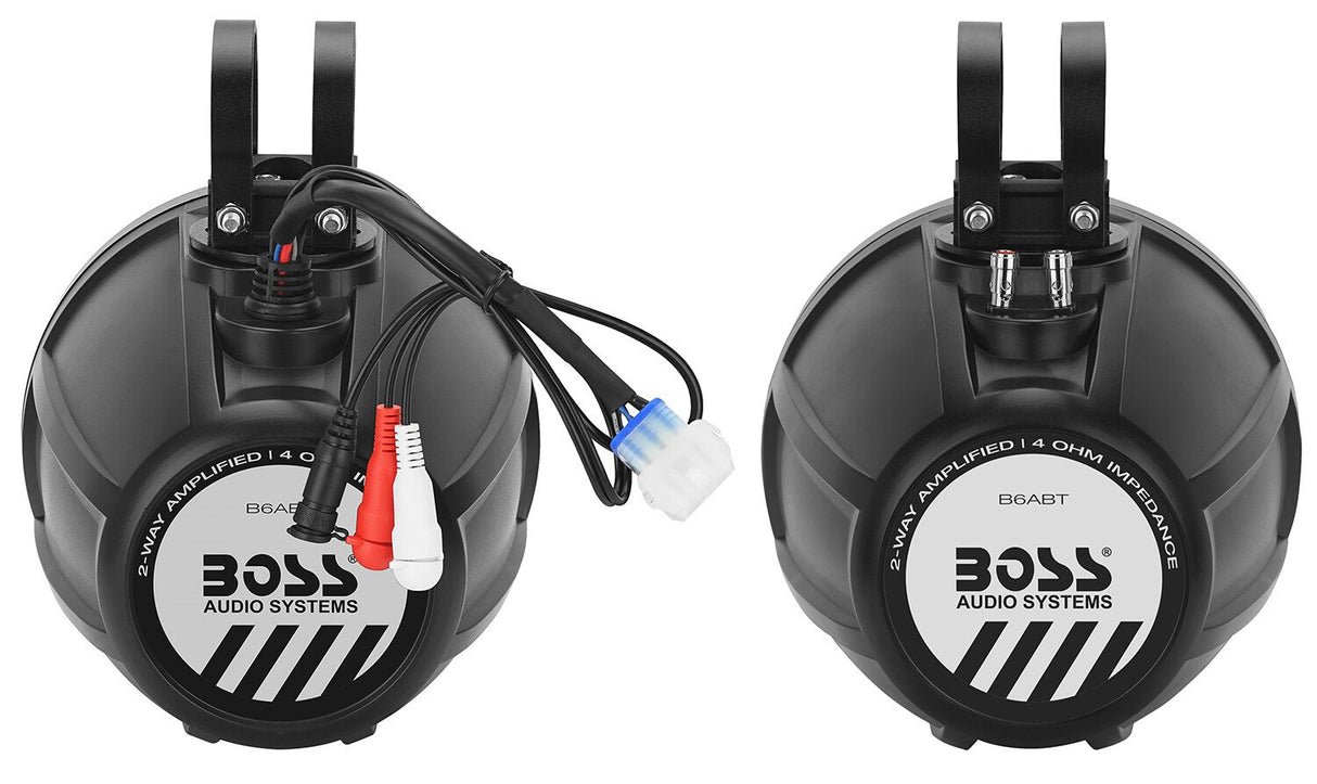 Boss Audio - 6.5" Wake Tower With Built In Amp And BT (Pair)