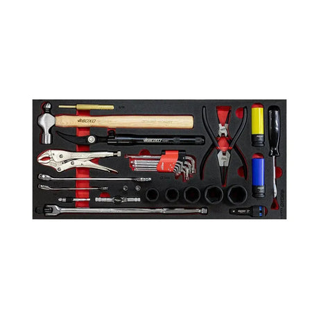 BoxoUSA 5 Drawer Hand Carry Tool Box 31 Piece UTV Service Kit