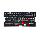 BoxoUSA Metric and SAE UTV 190-Piece Tool Set w/ 5 Drawer Hand Carry Tool Box