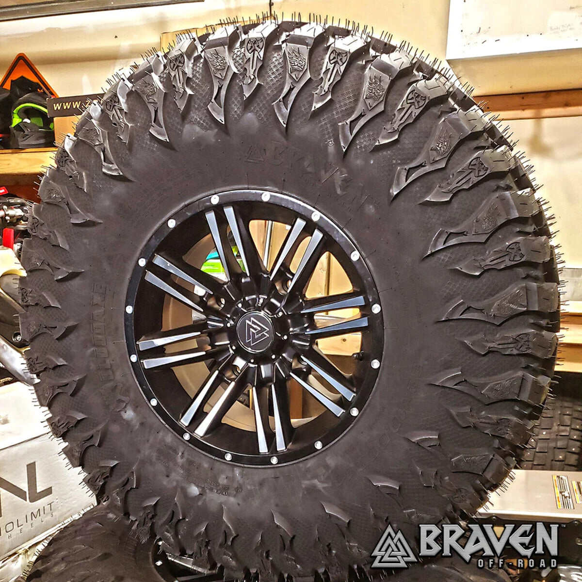 Braven Off-Road Ironside ATV/UTV Wheels - Black