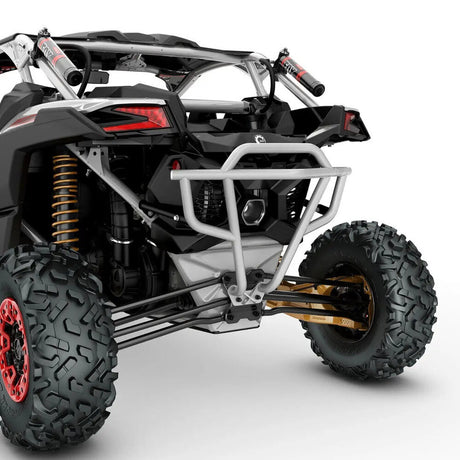 BRP '18-'21 Can-Am Maverick X3 Lonestar Racing Rear Silver Bumper