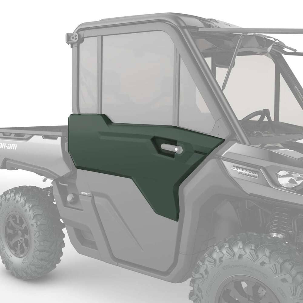 BRP '18-'27 Can-Am Defender Front Right Door Trim - Compass Green