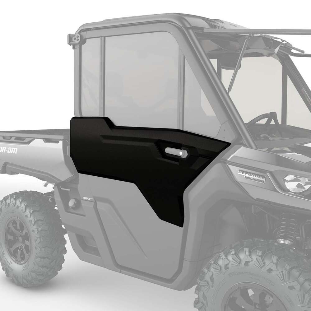 BRP '18-'27 Can-Am Defender Front Right Door Trim - Stealth Black