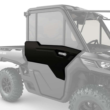 BRP '18-'27 Can-Am Defender Front Right Door Trim - Stealth Black