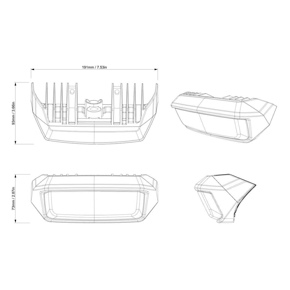 BRP '18-'27 Can-Am Defender Smart Rear LED Light