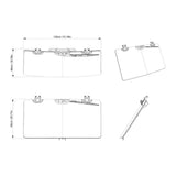 BRP '18+ Can-Am Defender Flip Glass Windshield w/ Wiper & Washer Kit
