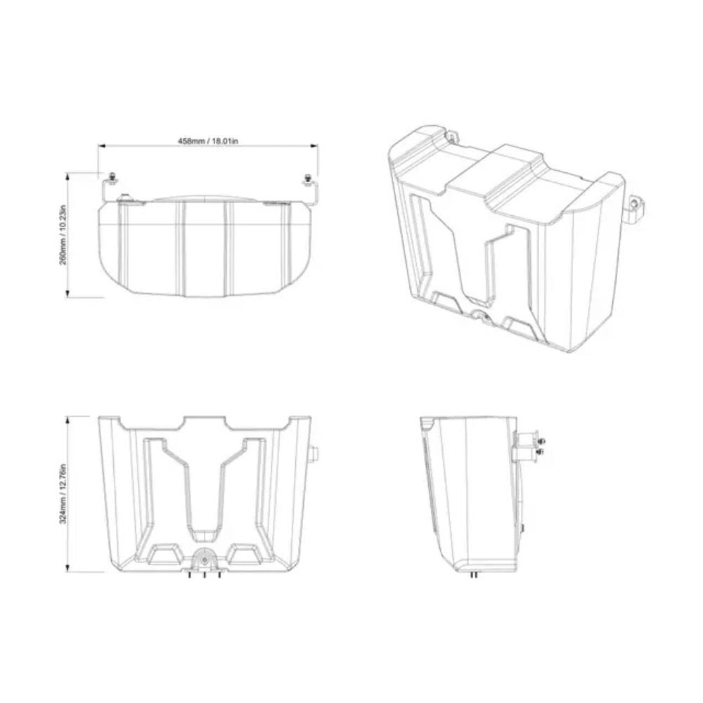 BRP '18+ Can-Am Defender JL Audio Subwoofer & Amplifier Kit