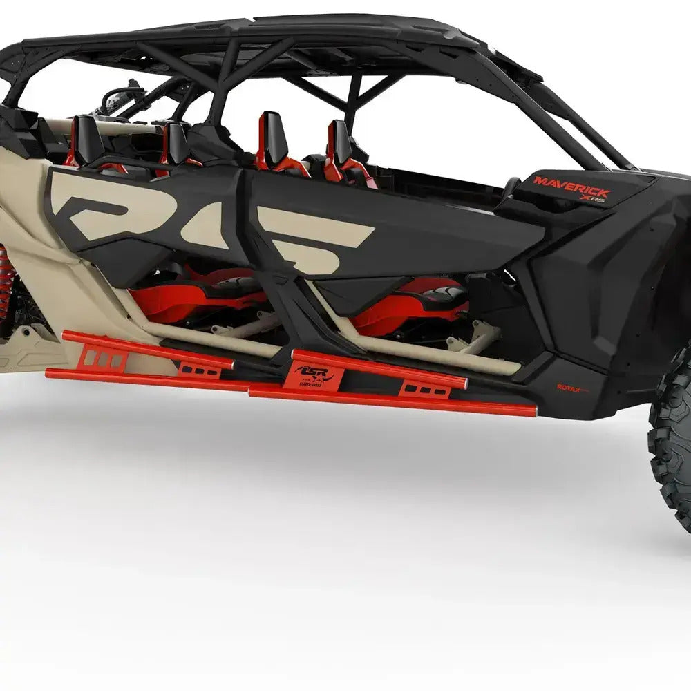 BRP '18+ Can-Am Maverick X3 Max Lonestar Racing Red Rock Sliders