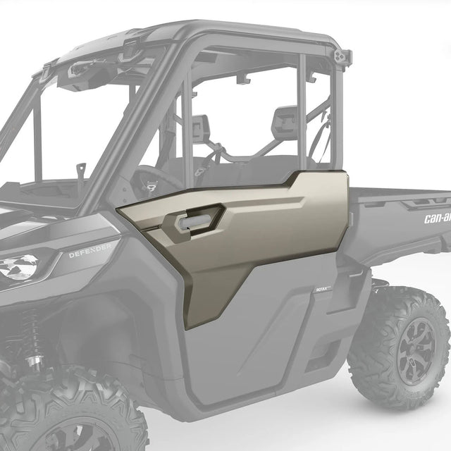 BRP '22-'24 Can-Am Defender Front Left Door Trim - Liquid Titanium