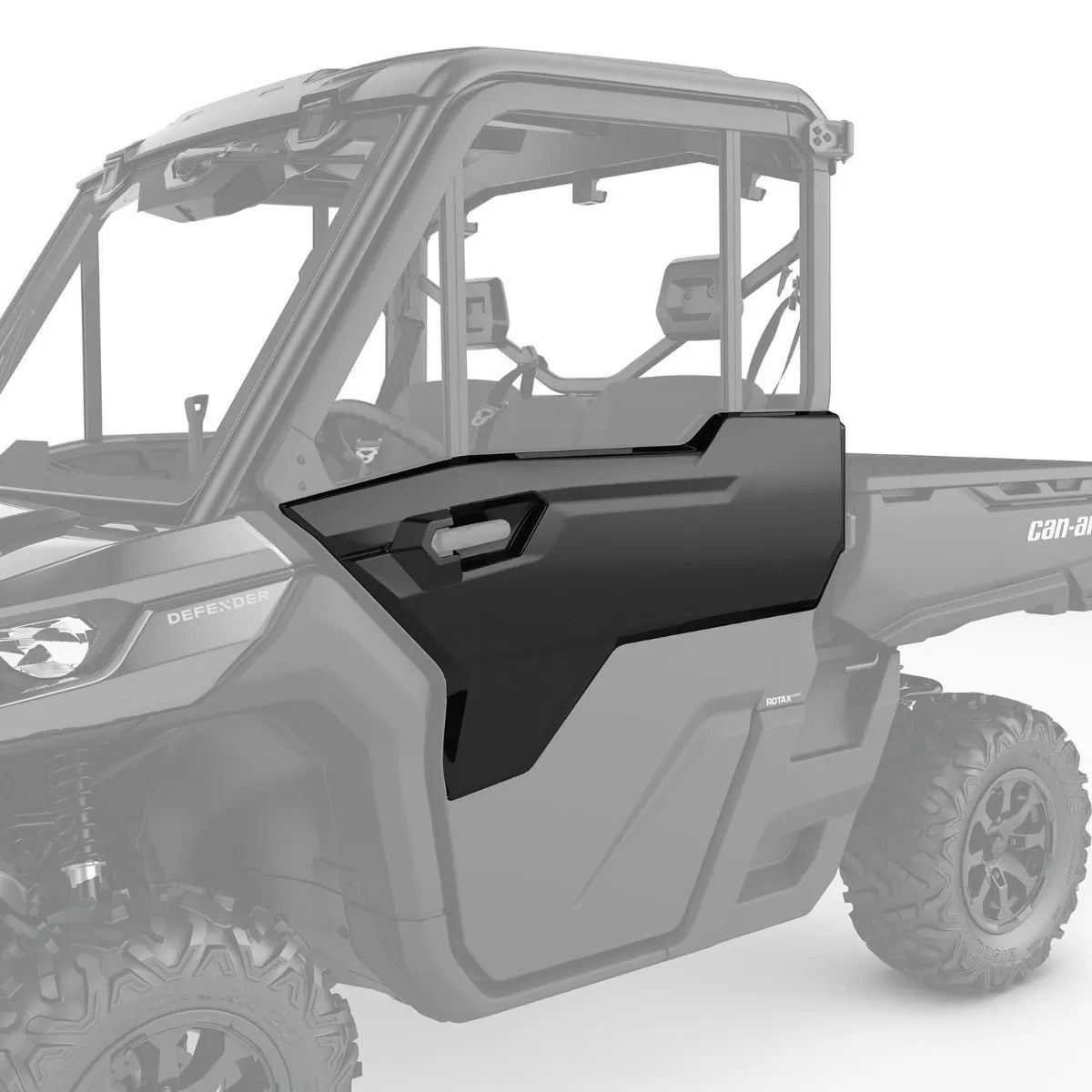BRP '22-'26 Can-Am Defender Front Left Door Trim - Timeless Black