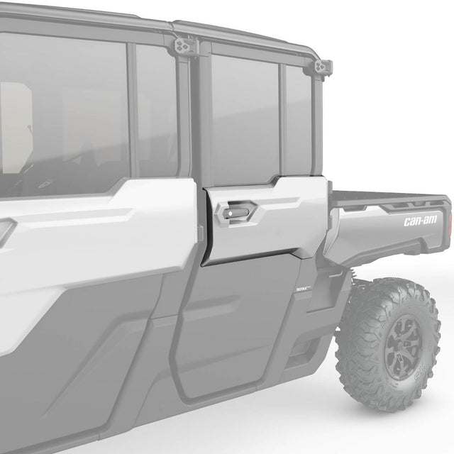 BRP '22-'26 Can-Am Defender Max Rear Left Door Trim - Hyper Silver