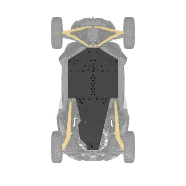 BRP '24-'25 Can-Am Maverick R HMWPE Underbelly Plates