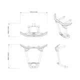 BRP '24-'27 Can-Am Maverick R Desert Rear Bumper - 715009924